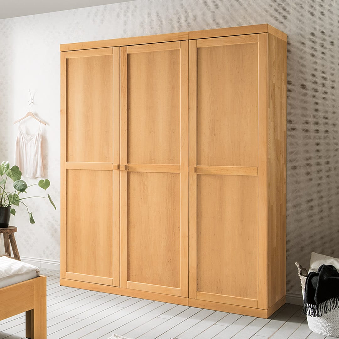 Drehtüren-Kleiderschrank "Ravenna" - Wildeiche von allnatura
