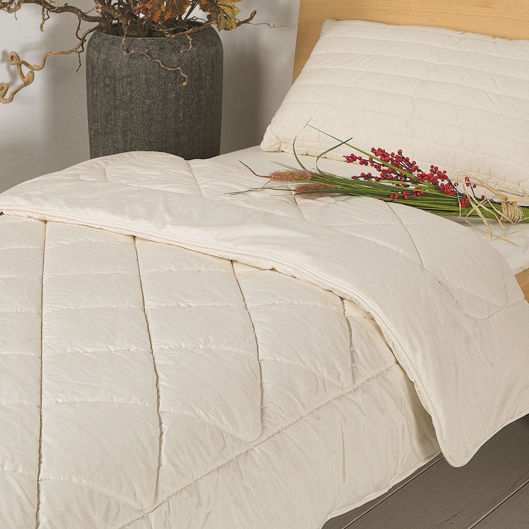 Schafwoll-Duo-Bettdecke "Pecora" - 200x210 cm von allnatura