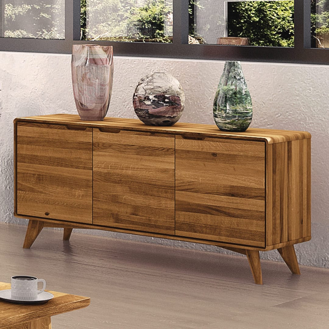 Sideboard "Tario" - H65xB134xT40 cm - Wildeiche von allnatura