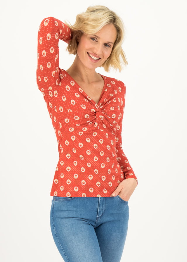 Longsleeve My Cosy Valentine Rot von blutsgeschwister
