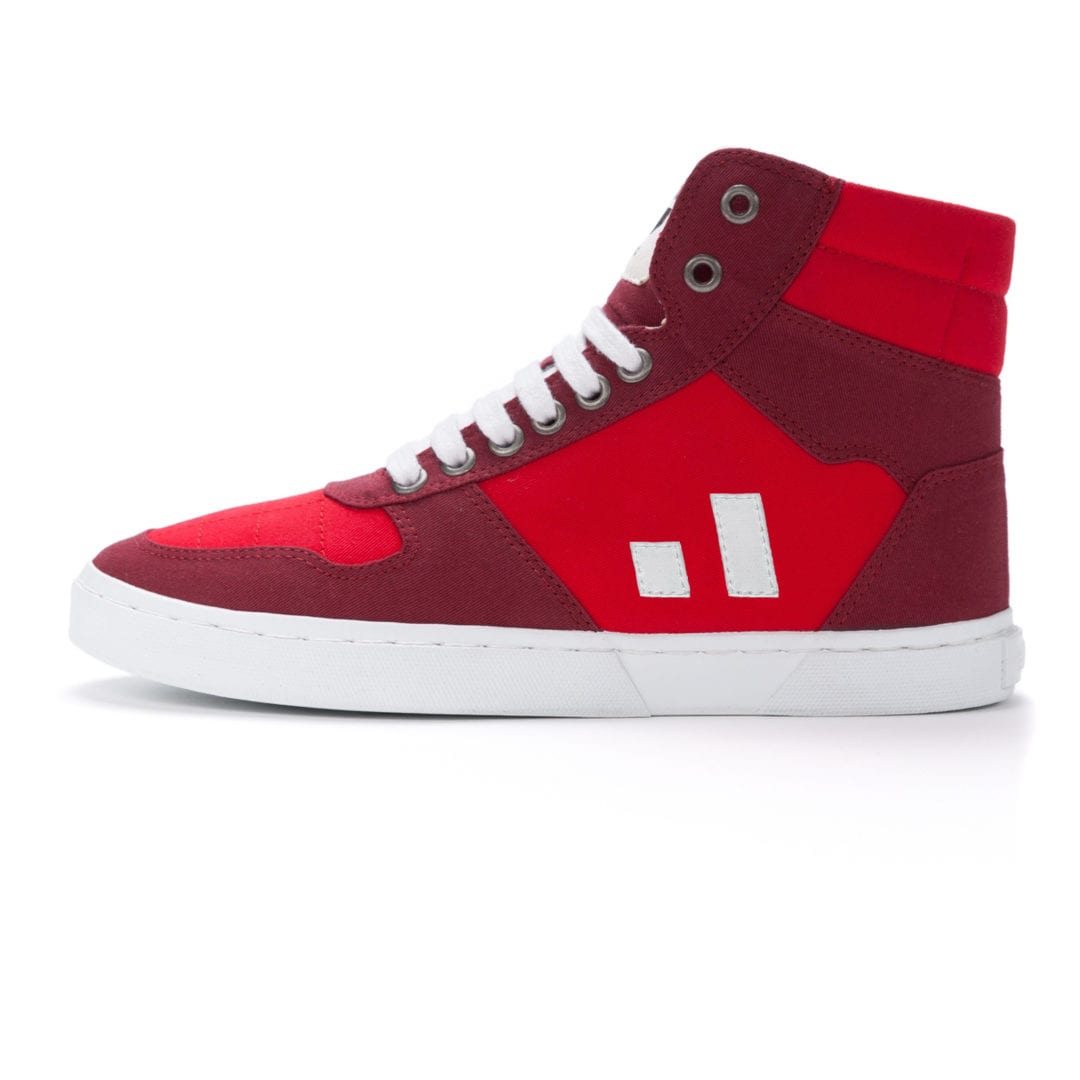 Fair Sneaker Hiro II Cranberry Red von Ethletic