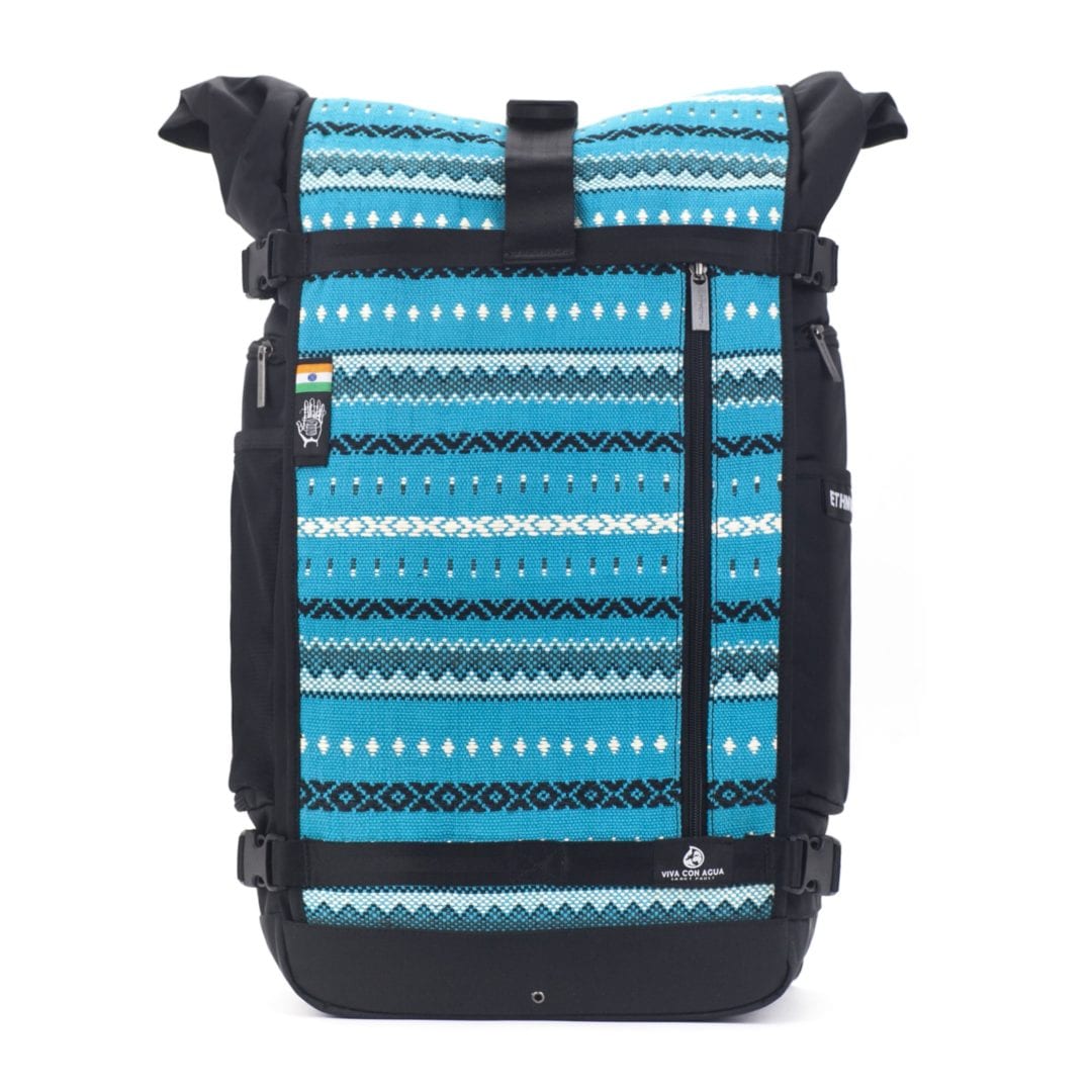 Raja Reise Rucksack 46 Viva Con Agua Blue von Ethnotek