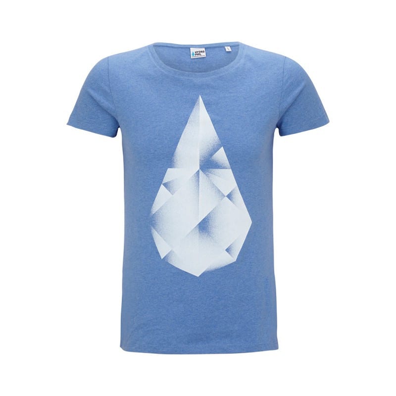 Shirt Frauen – blau von Hydrophil