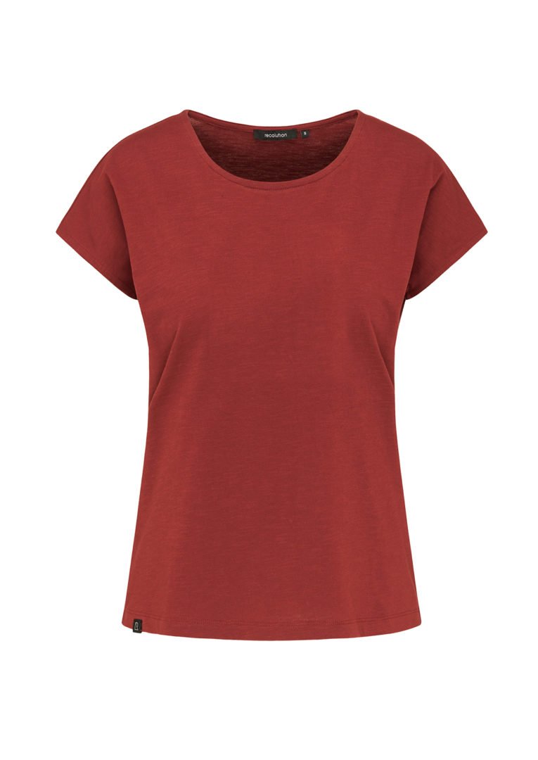 Casual T-Shirt Autumn Red von Recolution
