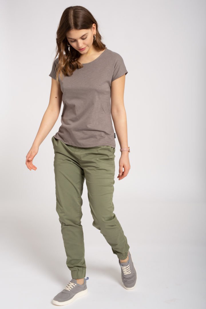 Hemp T-Shirt Brown Hemp von Recolution
