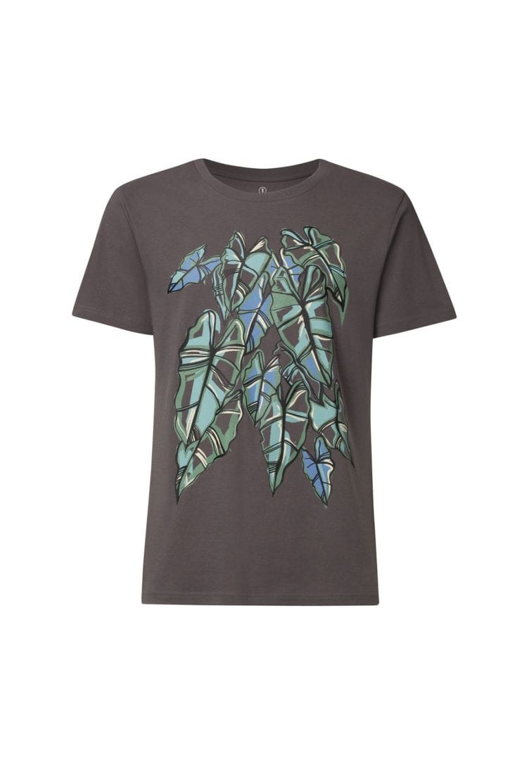 Herren T-Shirt Alocasia Dunkelgrau von ThokkThokk