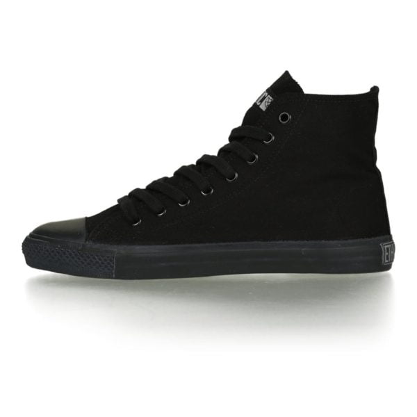 Fair Trainer Black Cap Hi Cut Classic Jet Black Jet Black von Ethletic