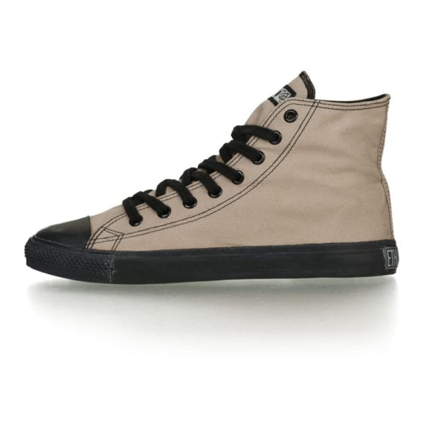 Fair Trainer Black Cap Hi Cut Classic Moon Rock Grey Jet Black von Ethletic