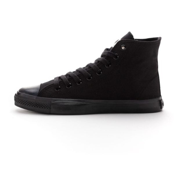 Fair Trainer Black Cap Hi Cut Jet Black Jet Black von Ethletic