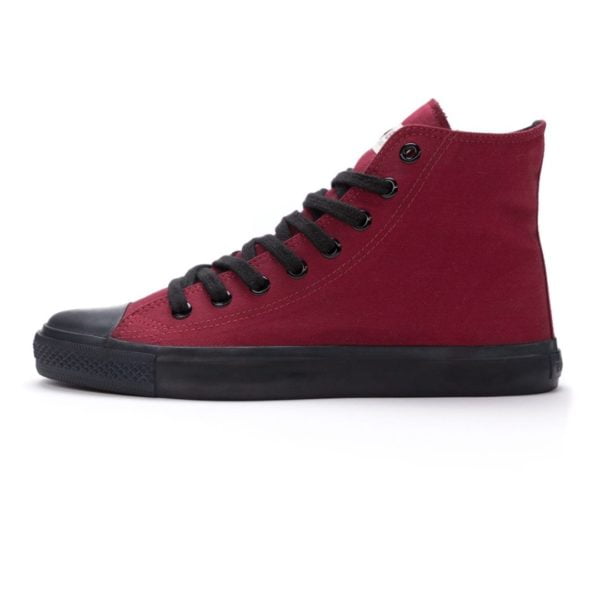 Fair Trainer Black Cap Hi Cut True Blood Jet Black von Ethletic