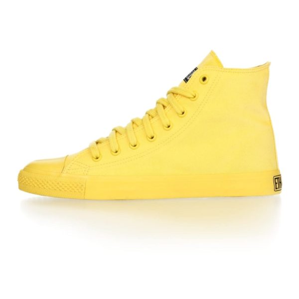 Fair Trainer Monochrome Hi Cut Collection 16 Buttercream Yellow von Ethletic