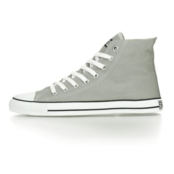 Fair Trainer White Cap Hi Cut Classic Urban Grey Just White von Ethletic