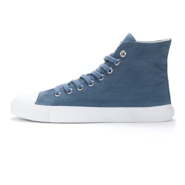 Fair Trainer White Cap Hi Cut Workers Blue Just White von Ethletic