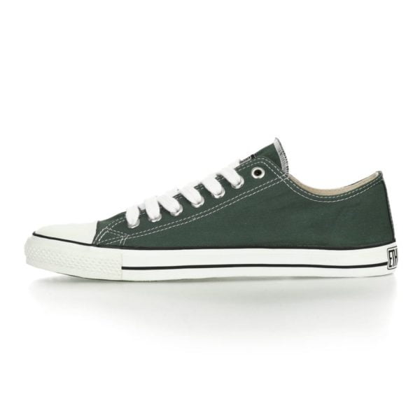 Fair Trainer White Cap Lo Cut Classic Reseda Green Just White von Ethletic