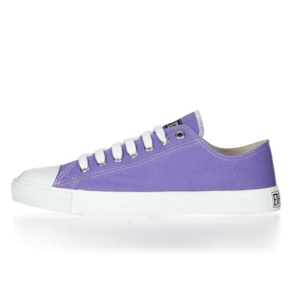 Fair Trainer  White Cap Lo Cut Collection 17 Purple Rain Just White von Ethletic