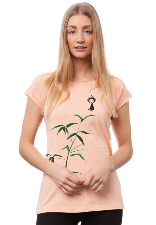 T-Shirt Yogamädchen  von FellHerz
