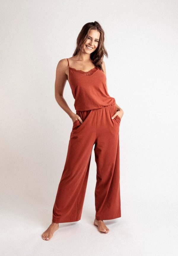 Damen Jumpsuit OLEANDRO Rot von LovJoi