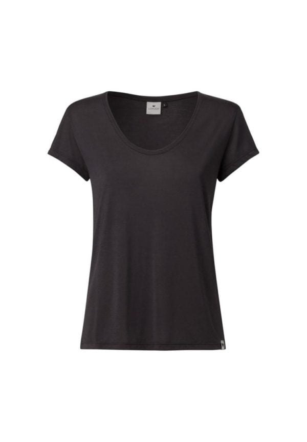 Damen T-Shirt LINDEN Seacell Jersey Anthrazit von LovJoi