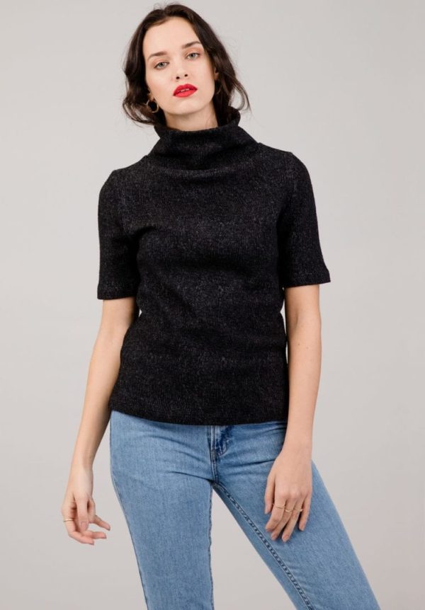 Damen T-Shirt SQUAW MINT Schwarz von LovJoi