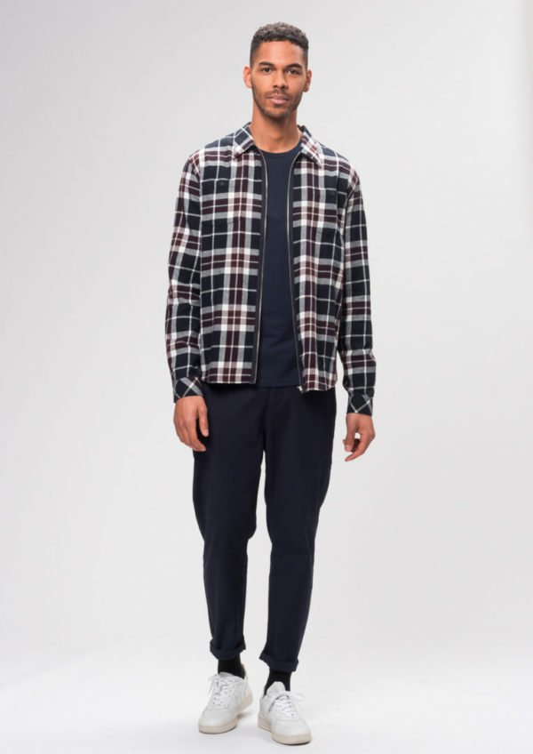 Flanell Jacket #CHECKED Red Checked von Recolution