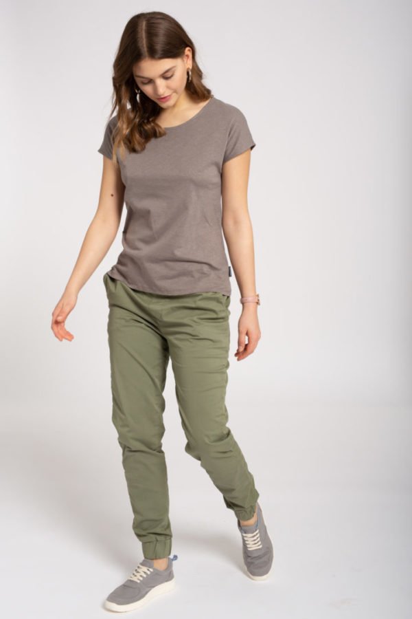 Hemp T-Shirt Brown Hemp von Recolution