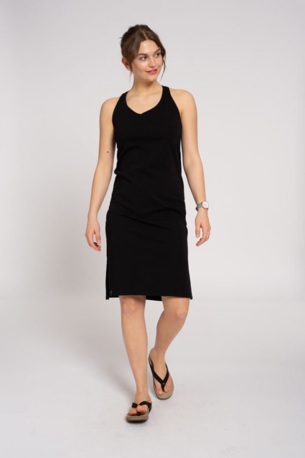 Sleeveless Jerseydress Black von Recolution