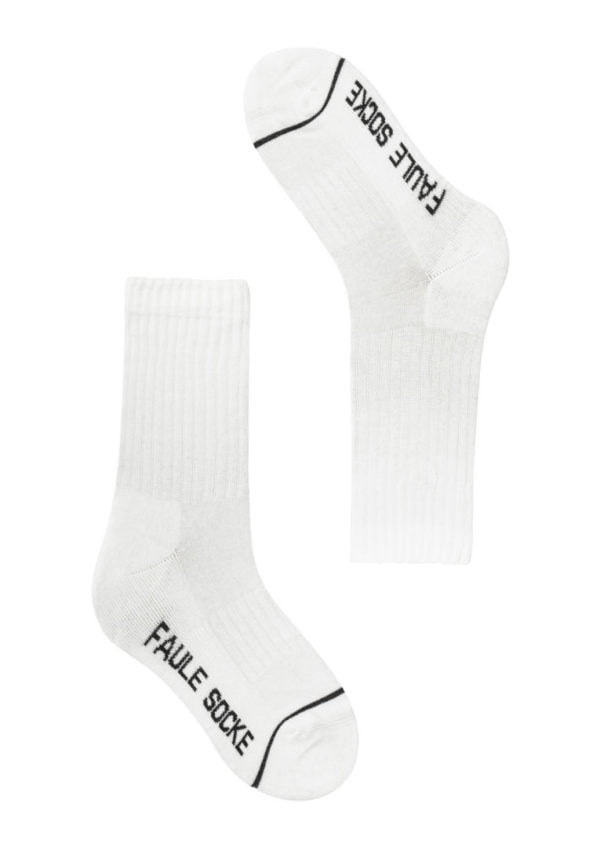 Socks #FAULE SOCKE White von Recolution