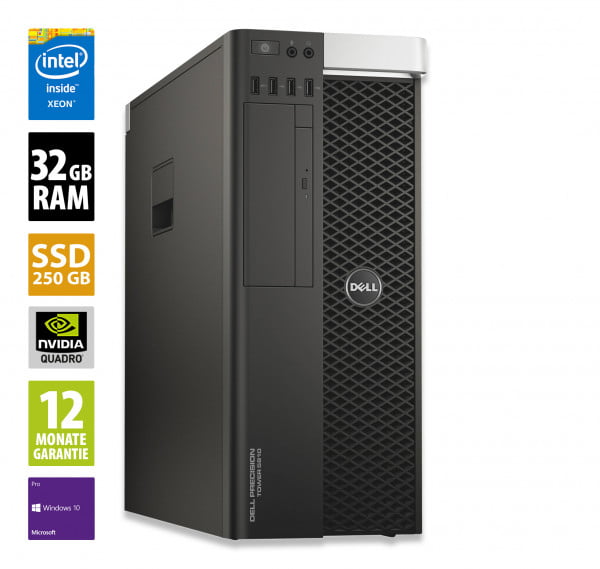 Dell Precision T5810 - Xeon E5-1620 v3 @ 3