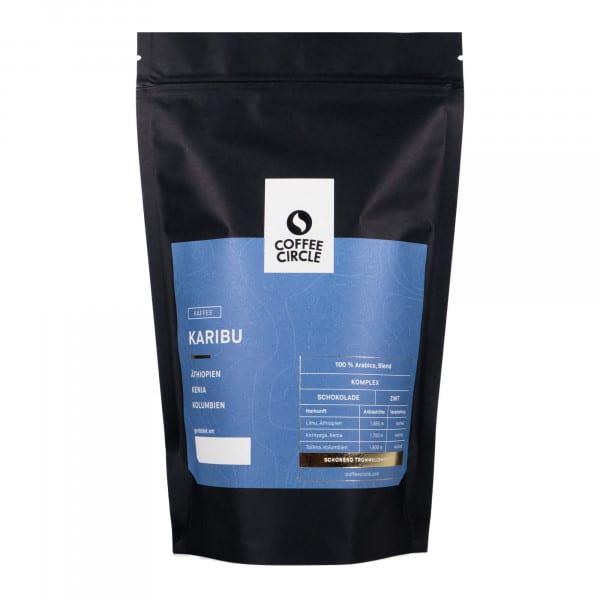Karibu Kaffee 350g ganze Bohne von Coffee Circle