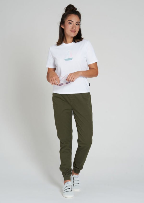 Classic T-Shirt #SAILINGBOAT White von Recolution