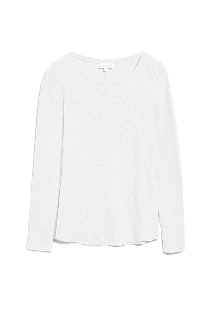 Longsleeve Karaa In White von ArmedAngels