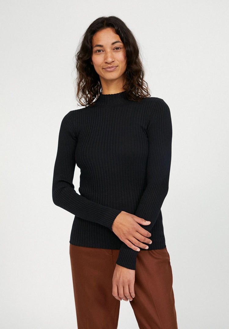 Strickpullover Alaani In Black von ArmedAngels