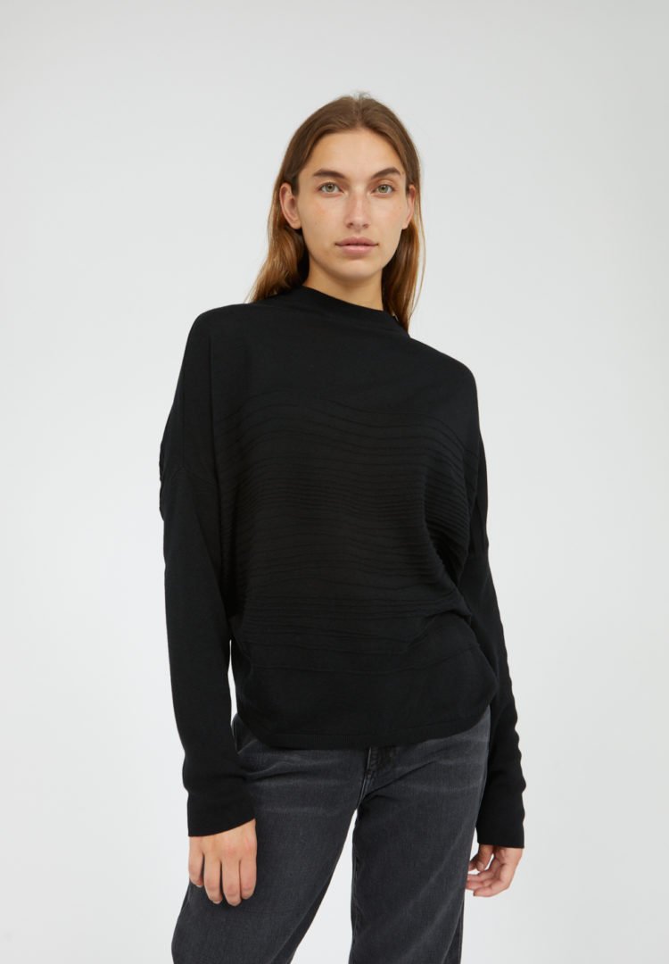 Strickpullover Ginaa In Black von ArmedAngels