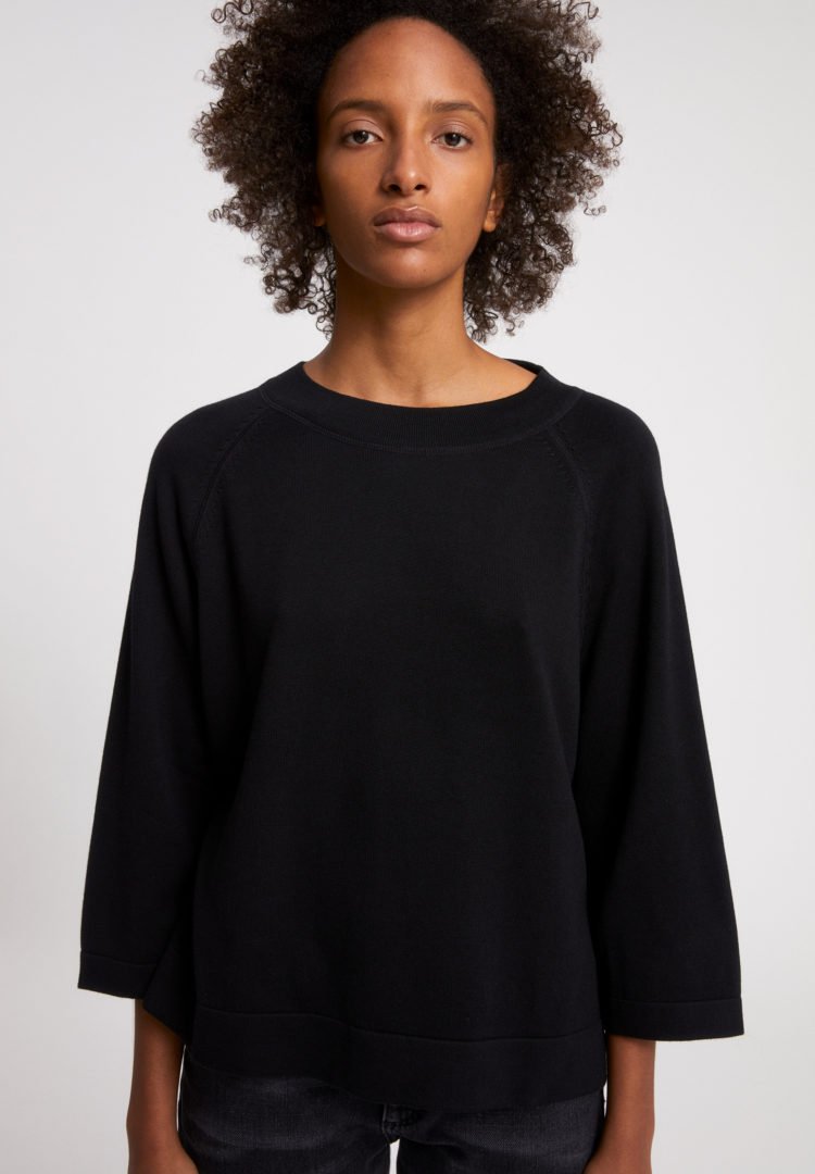 Strickpullover Japaandi In Black von ArmedAngels