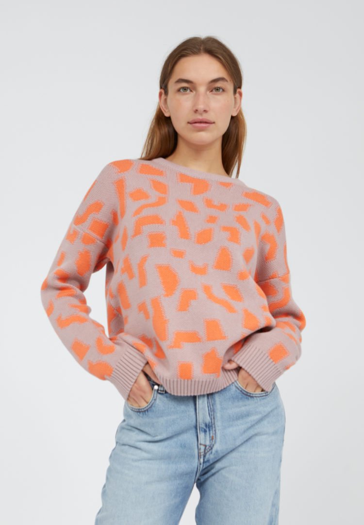 Strickpullover Olessyaa Fraagments In Kinoko von ArmedAngels