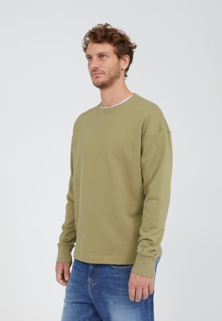 Sweatshirt Maako In Dark Sage von ArmedAngels