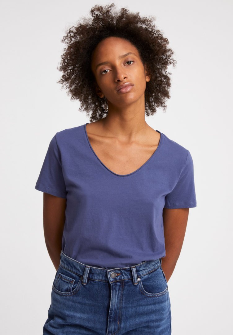 T-shirt Haadia In Foggy Blue von ArmedAngels