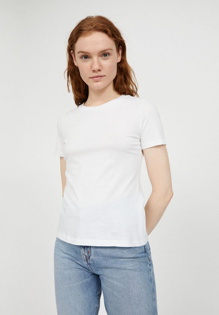 T-shirt Lidaa In White von ArmedAngels
