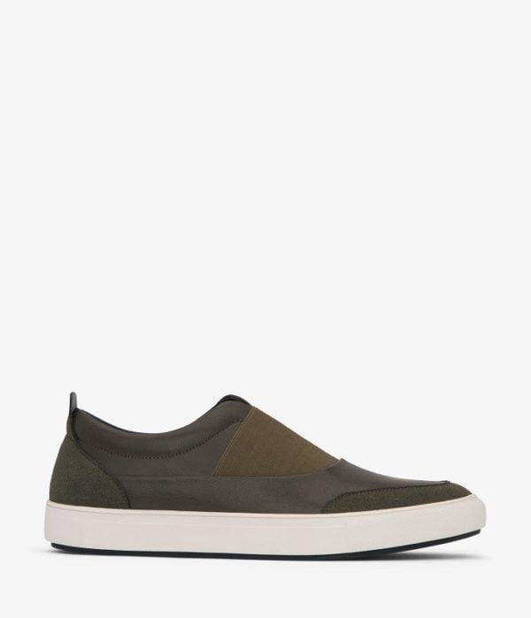 Luke Nachhaltige Slip On Sneaker Olive von Matt & Natt