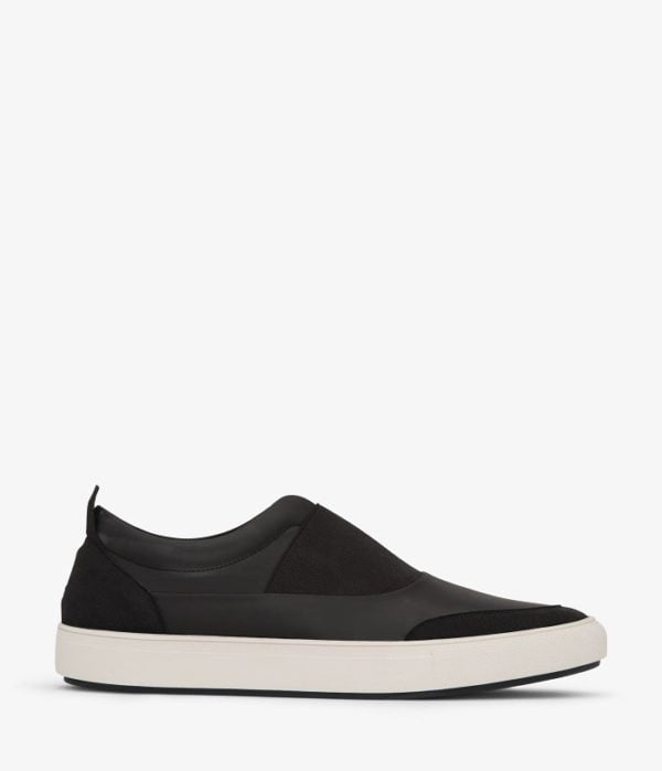 Luke Vegane Slip On Sneaker Schwarz von Matt & Natt