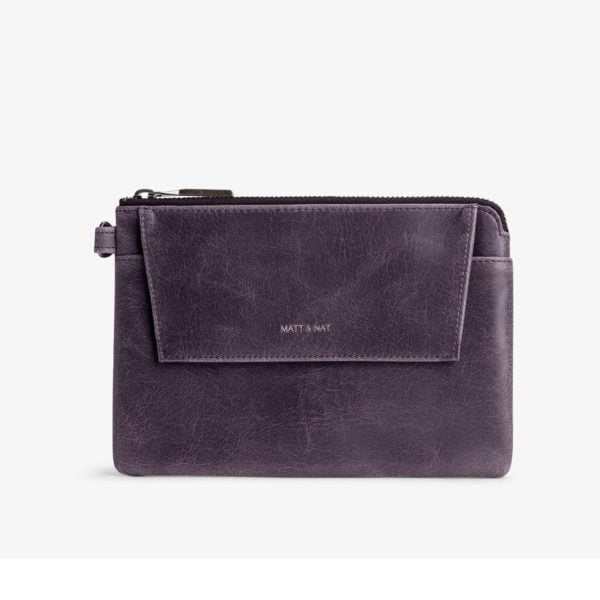 Maya Lg Vintage Wallet Fig von Matt & Natt