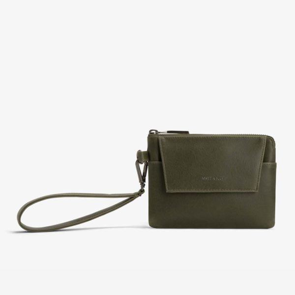 Maya Vintage Wallet Olive von Matt & Natt