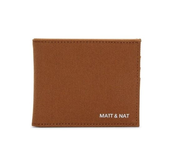 Rubben Wallet Canvas Chili von Matt & Natt