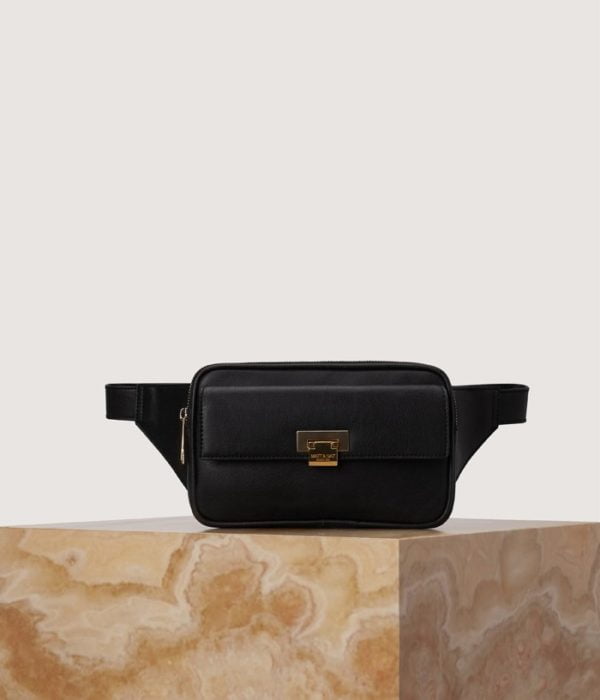 Vegane Designer Tasche Beverly Black von Matt & Natt