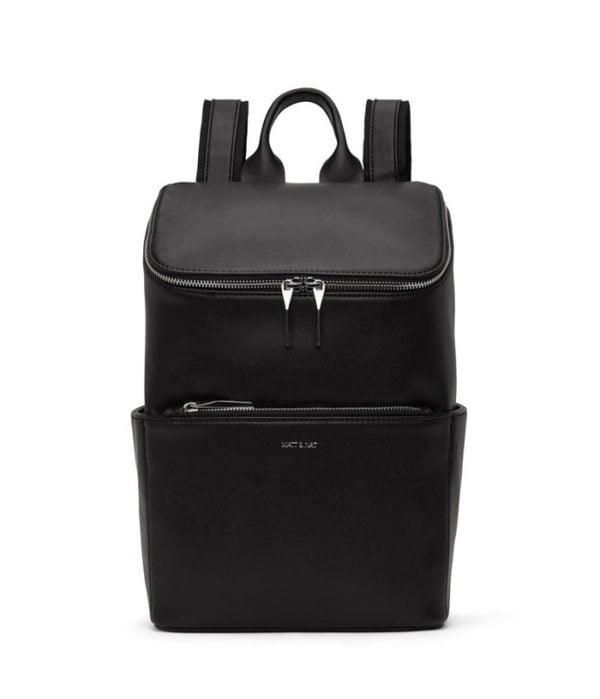 Veganer Rucksack Brave Black von Matt & Natt