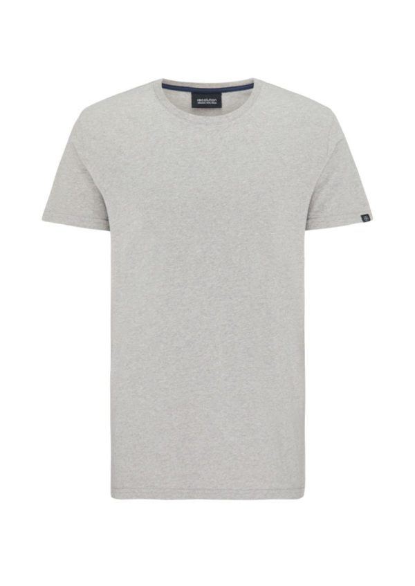 Basic T-Shirt Grey Mélange von Recolution