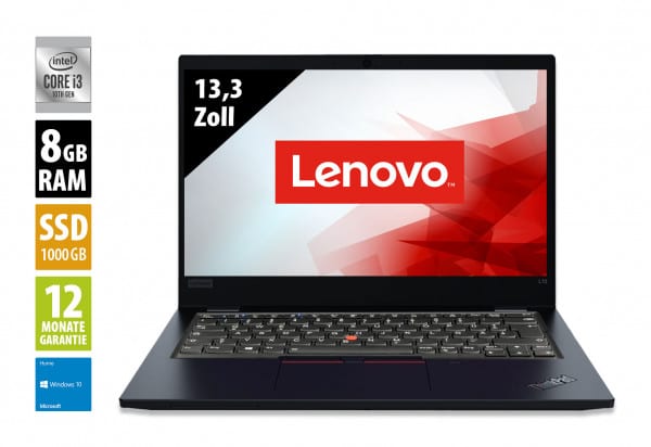 Lenovo ThinkPad L13 Black - 13