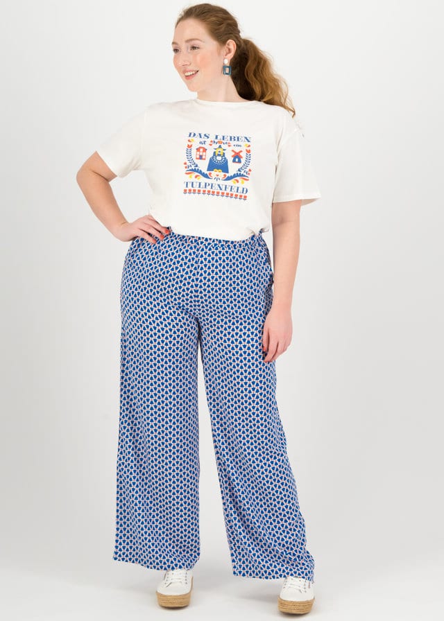 High-waist-hose Lady Flatterby Weiß von blutsgeschwister