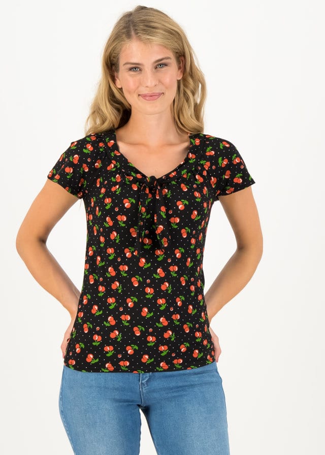 Jersey Shirt Carmelita Schwarz von blutsgeschwister