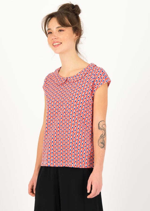 Jersey T-shirt Botanical Bubi Rot von blutsgeschwister